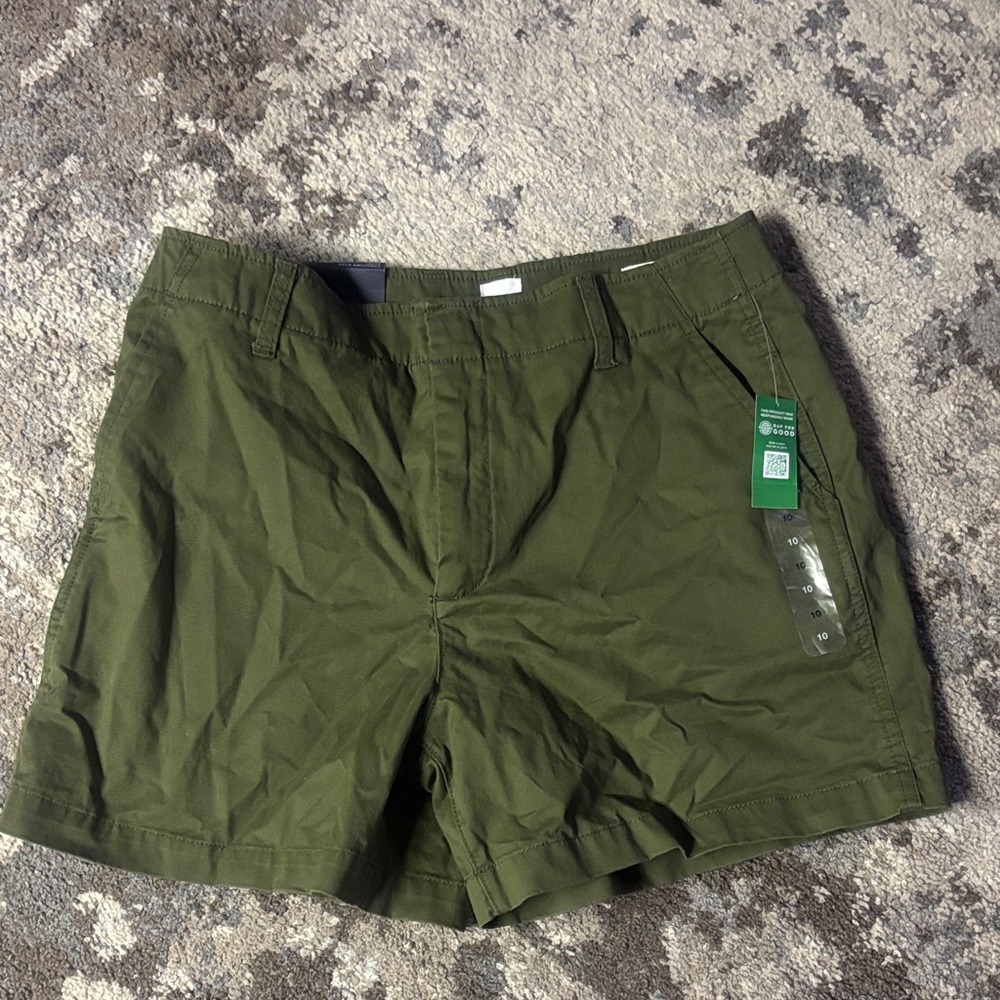 Gap Olive Green Women's Casual Shorts